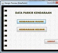 Database Parkir Kendaraan