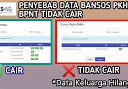 Sebab Bansos Tidak Cair